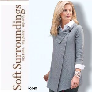 SOFT SURROUNDINGS Miranda Sweater Wrap Cardigan